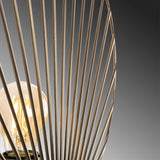 Lampada da parete in metallo color bronzo Arbor