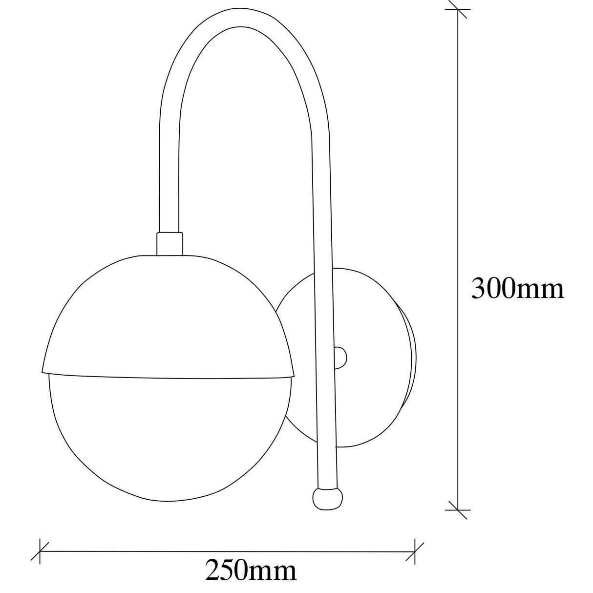 Wandlampen - Wandlamp Bronskleurig Glas Carina - Dimehouse