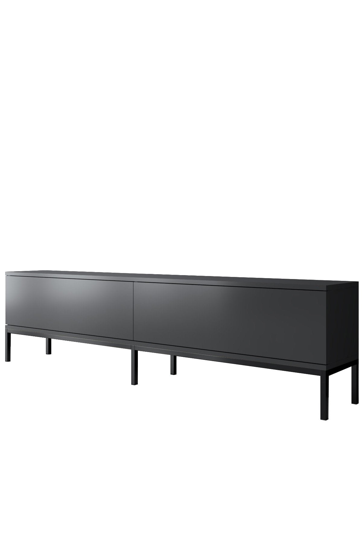 Meubelsets - Meubelset Antraciet Lord - Salontafel + TV Meubel + Dressoir - Zwart Frame - Dimehouse