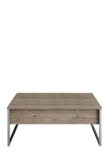 Set di mobili di lusso in noce - Tavolino + Mobile TV + Credenza - Cornice argento
