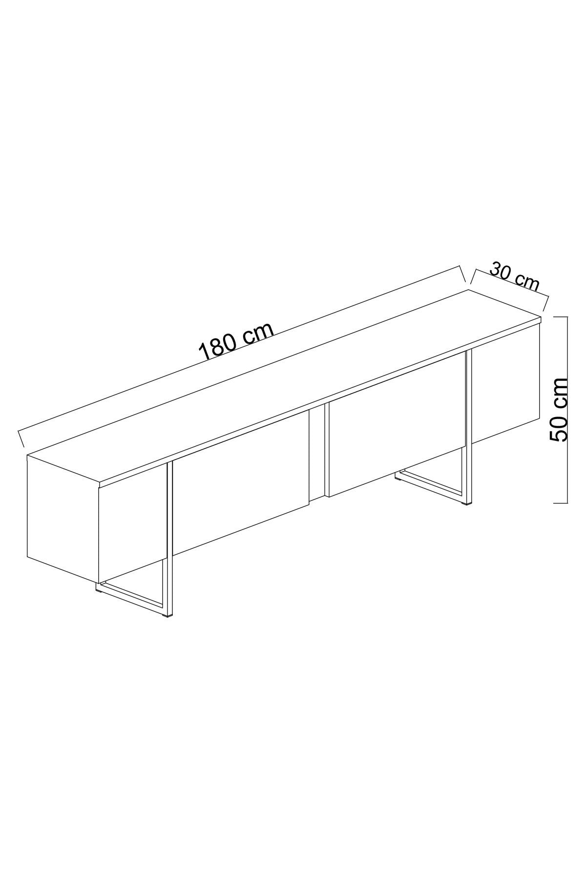 Meubelsets - Meubelset Travertin Luxe - Salontafel + TV Meubel + Dressoir - Zilver Frame - Dimehouse