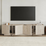 Lowen tv-meubel travertine 180 cm Gemelamineerd hout
