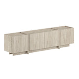 Lowen tv-meubel travertine 180 cm Gemelamineerd hout