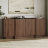 Consolle Dorma in noce Milano 180 cm Legno composito rivestito melaminico