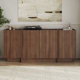 Consolle Dorma in noce Milano 180 cm Legno composito rivestito melaminico