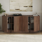 Consolle Dorma in noce Milano 180 cm Legno composito rivestito melaminico
