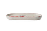 KAHSER14-MARINE Bianco Blu Rosso 100% CERAMICA 6 cm di larghezza