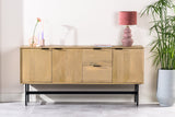 Credenza in legno di mango Zayn 170x40x82 cm