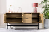 Credenza in legno di mango Zayn 170x40x82 cm