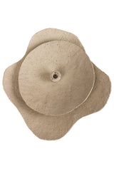 BK222 Tappo in cemento al carbonio bianco crema