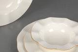 MLN24Y2694R520 Crema Oro 100% PORCELLANA
