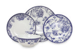 ZG24Y2420939016 Blu Bianco 100% PORCELLANA