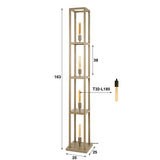 Vloerlampen - Design vloerlamp Ardon 4 - lichts Beige 160 cm - Dimehouse