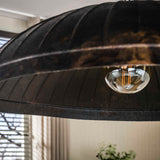 Hanglamp-Hanglamp Guard 1-lichts Ø90 cm Smoked Brown metaal-Dimehouse