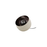 Lampada da tavolo industriale Basel grigio naturale Ø50