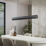 Hanglampen - Hanglamp Zavi 120 cm mesh zwart - Dimehouse
