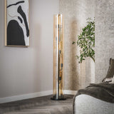 Vloerlampen - Vloerlamp Cai 5 - lichts amber glas - Dimehouse
