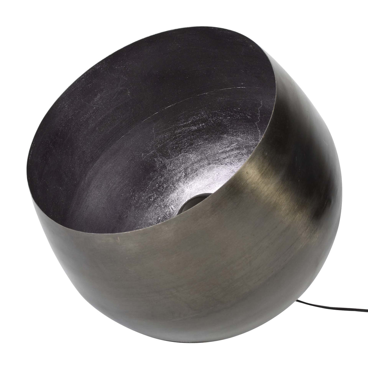 Lampada da tavolo Basel DH Interior Nero LxLxH 52x51x51 Nichel Foto atmosferica vista frontale diagonale