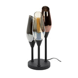 Tafellampen - Moderne Tafellamp Coco 3 - lichts zwart - Dimehouse