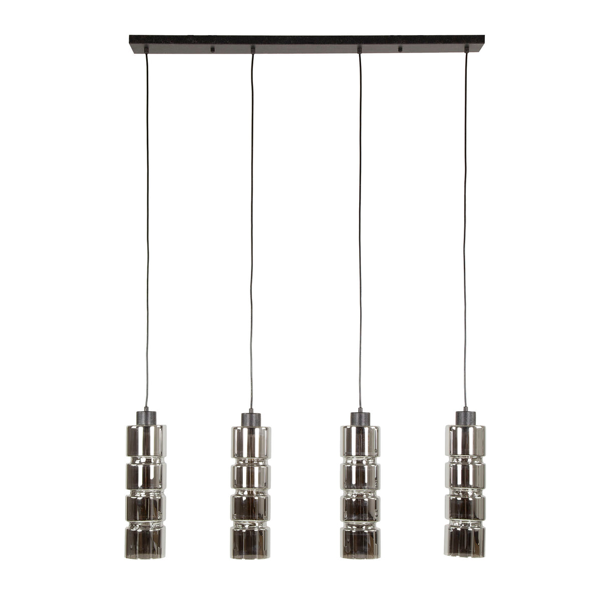 Hanglampen - Hanglamp Kik 4 - lichts cylinder glas - Dimehouse