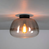 Hanglampen - Plafondlamp Noma Shaded Smoke Grey Glas 36 cm - Dimehouse