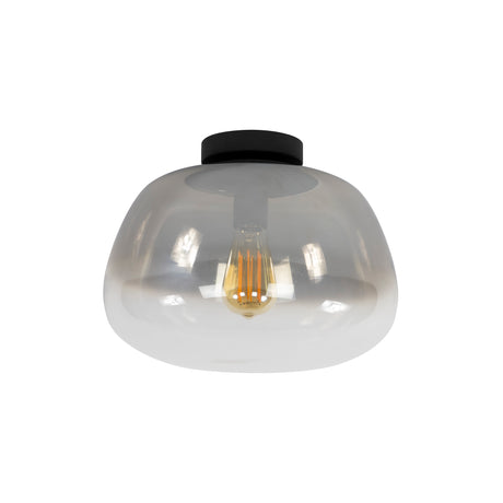 Lampada da soffitto Noma Vetro Paralume Grigio Fumo 36 cm