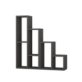 Scaffale componibile melaminico antracite Sule 42x89x20 cm