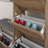 Scarpiera Dude Melamina Naturale 105x118,5x26 cm