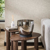 Vloerlampen - Vloerlamp Dain UP L Chroomkleurig glas - Dimehouse