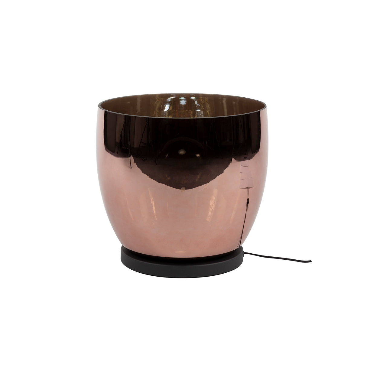 Vloerlampen - Vloerlamp Dain UP XL Koperkleurig glas - Dimehouse