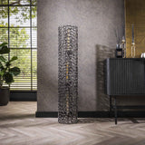 Lampada da terra Florine cilindro metallico Ø25 cm L