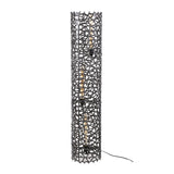 Lampada da terra Florine cilindro metallico Ø25 cm L