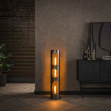 Vloerlampen - Vloerlamp Enya L metaal met organische vormen - Dimehouse