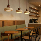 Round - Walnut Beige Walnut Travertine Cap