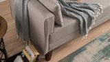 Banken - Slaapbank champagne beige stof 3 - zits - Bella - Dimehouse