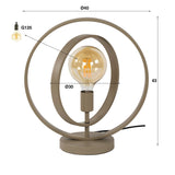 Tafellampen - Moderne Tafellamp Beige Otan 1 - lichts - Dimehouse