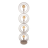 Vloerlampen - Moderne Vloerlamp Beige Otan 4 - lichts - Dimehouse