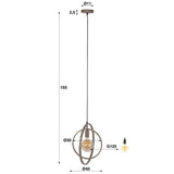 Hanglampen - Moderne Hanglamp Beige Otan 1 - lichts - Dimehouse