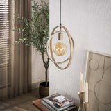 Hanglampen - Moderne Hanglamp Beige Otan 1 - lichts - Dimehouse
