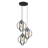 Lampada a sospensione Otan DH Interior Antracite LxLxH 48x46x45 Metallo Bianco foto vista frontale