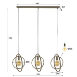 Hanglampen - Moderne Hanglamp Beige Otan 3 - lichts - Dimehouse