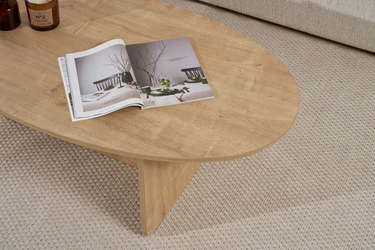 Orba - Rovere Pannello truciolare rivestito melaminico al 100%.