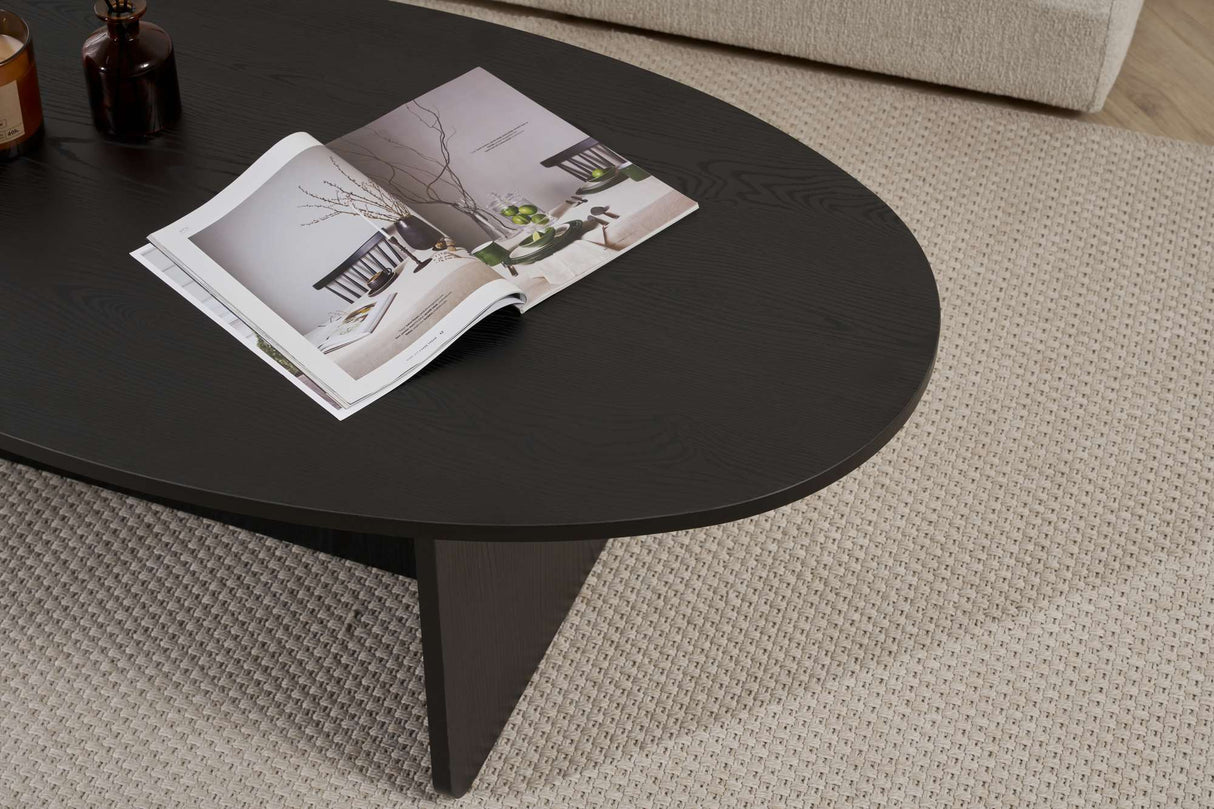 Orba - Wood Black Pannello truciolare rivestito melaminico al 100%.
