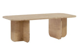 Tavolino Akira effetto rovere zaffiro 120 cm Legno composito rivestito melaminico