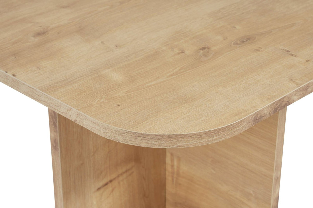 Tavolino Akira effetto rovere zaffiro 120 cm Legno composito rivestito melaminico