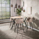 Hanglampen - Moderne Hanglamp Aureo 9 - lichts Sienna bruin - Dimehouse