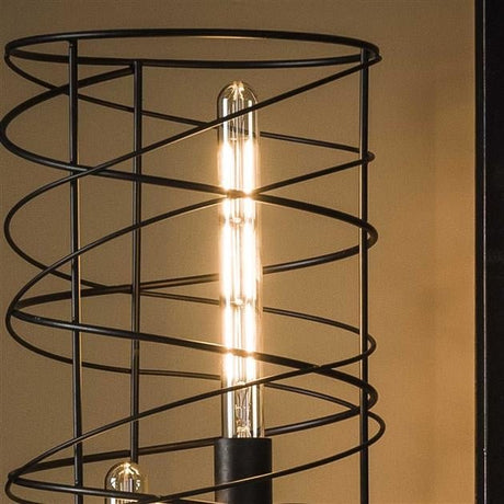 Sorgente luminosa Tubo a filamento LED 30 cm DH Interno Vetro color ambra LxPxH 33x4x4 Vetro color ambra Foto atmosferica vista frontale diagonale