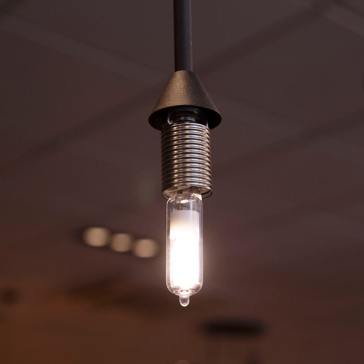 Sorgente luminosa LED G9 vetro trasparente