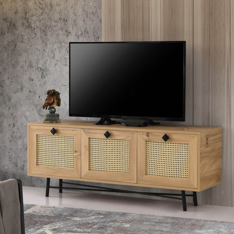 Mobile TV Alcazar Rovere Melaminico 140x60x40 cm
