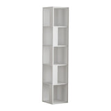 Libreria Piano Bianco Melaminico 34x161x34 cm